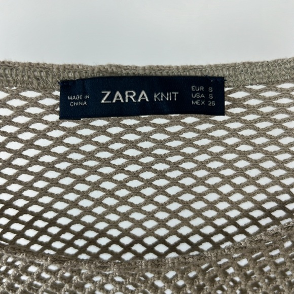 Zara Crochet Off Shoulder Top - Picture 5 of 5